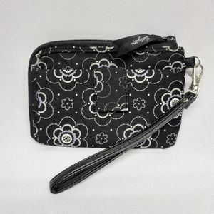 Thirty-One Retro Flower Wristlet Clutch Wallet